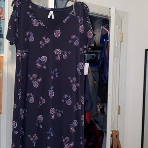 Mudd lace drop shoulder dress